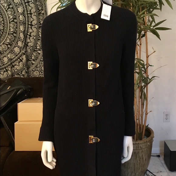 tory burch sweater coat